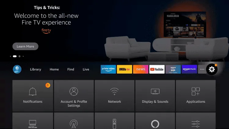 Installation Instant Télé Fire Stick - Étape 7