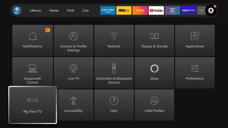 Installation Instant Télé Fire Stick - Étape 8